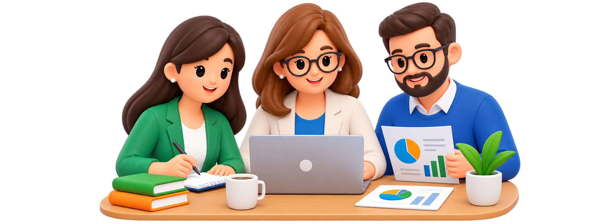 Equipo UTP revisando resultados y reportes